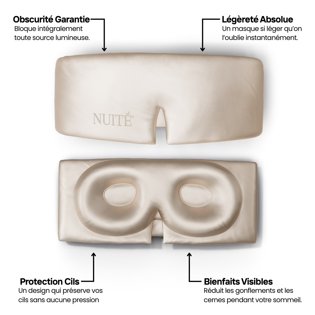 Masque de Sommeil en Soie - Nº29 Joie de Vivre - NUITE®