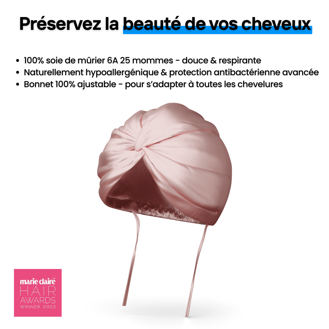 Bonnet de nuit pour femme : pourquoi la soie change tout - NUITE®