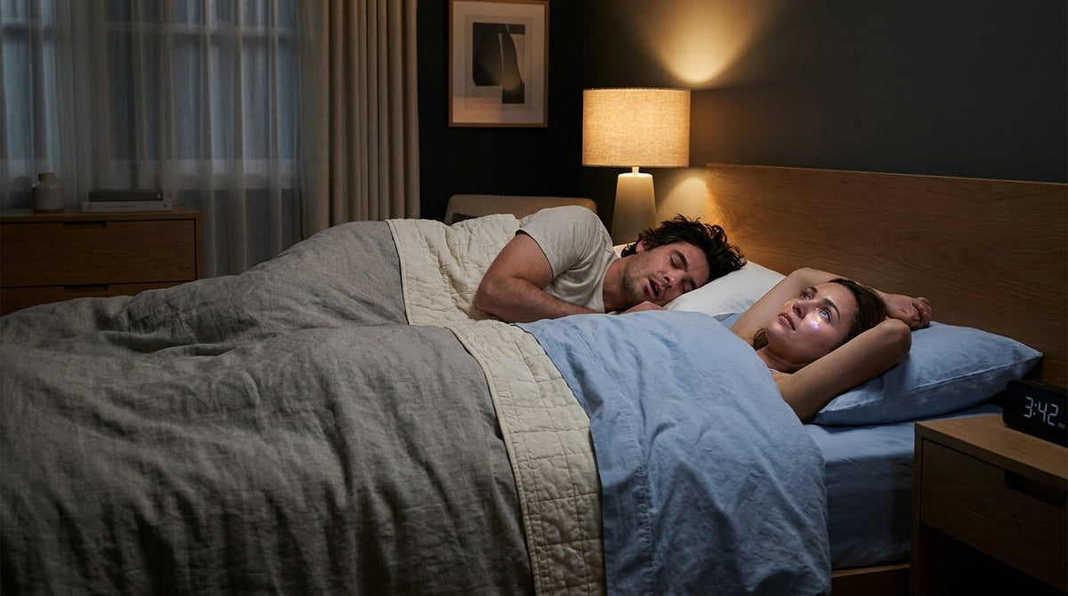 Ronflement et couple : comment préserver son sommeil (et sa relation) ? - NUITE®