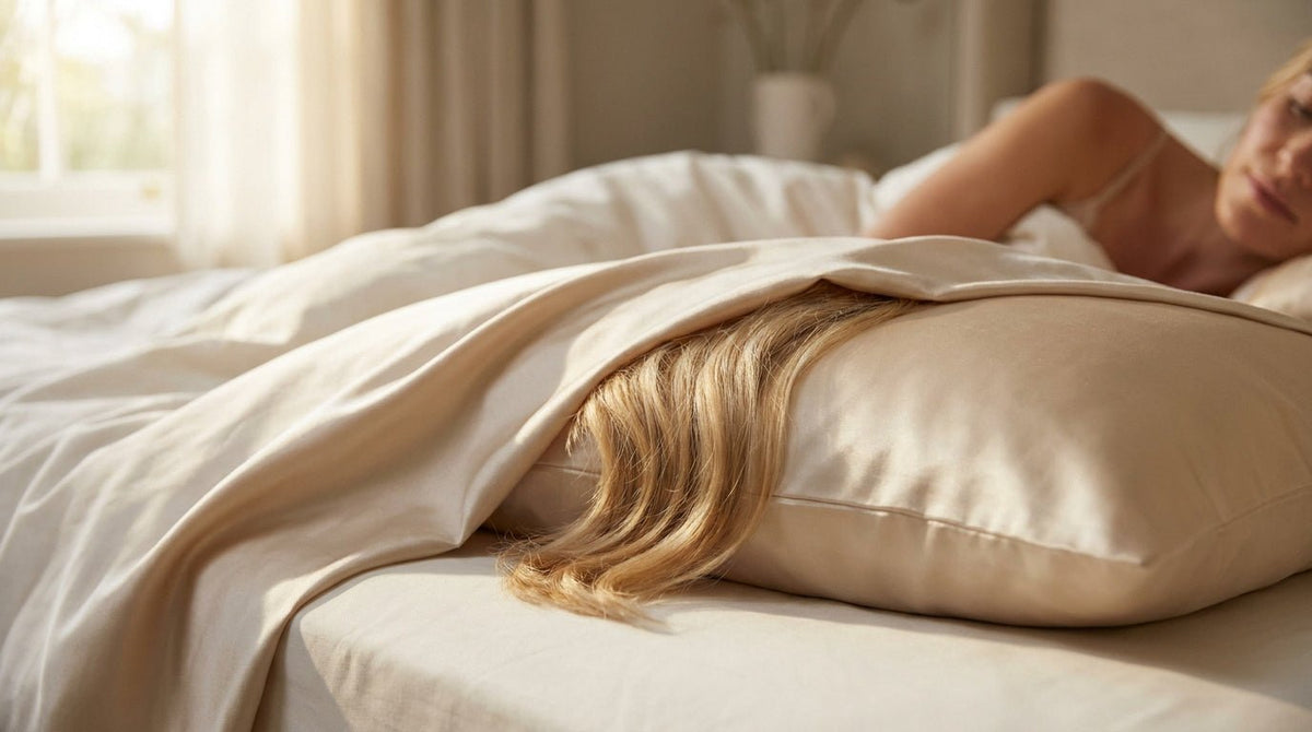 Taie d'oreiller en soie : tous les bienfaits pour la peau, les cheveux et le sommeil - NUITE®