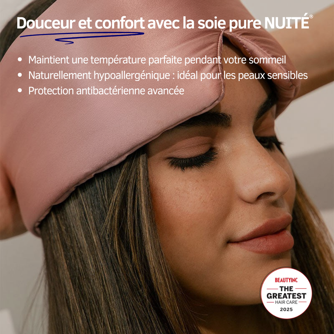 Masque de Sommeil en Soie - Nº88 Souffle d’un Rêve