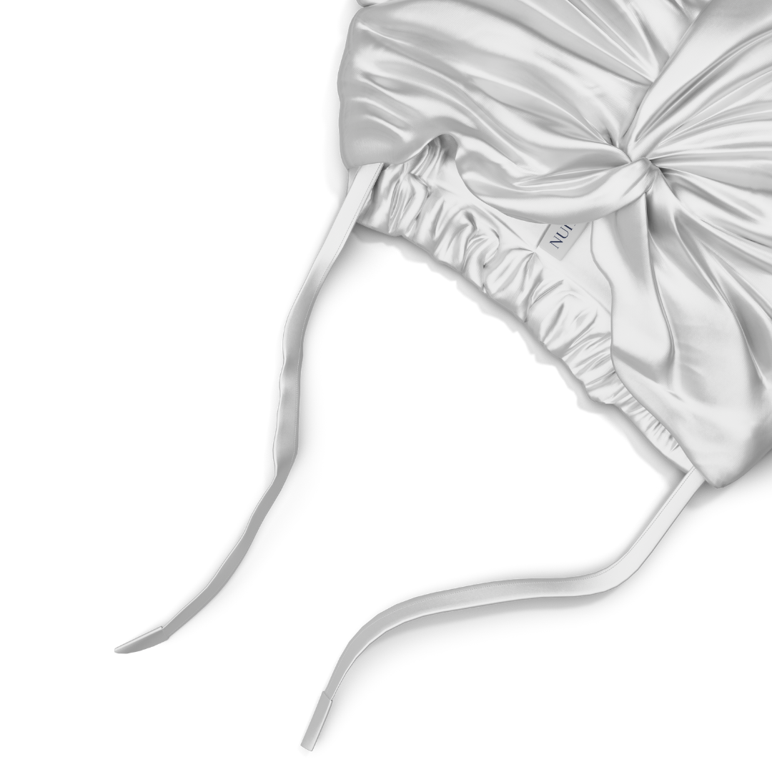 Bonnet en Soie Premium - Nº01 Matin d’Hiver