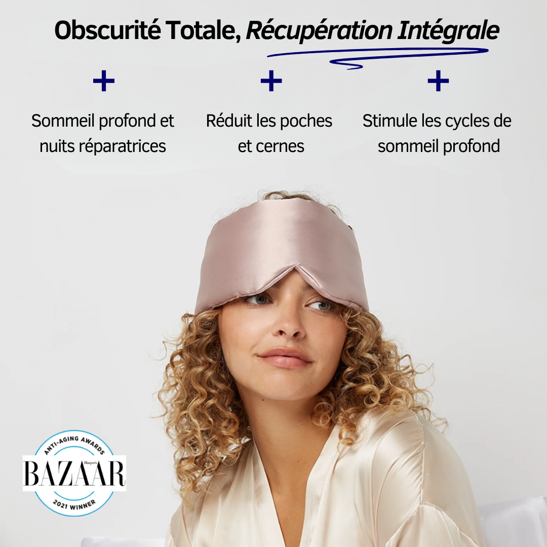 Masque de Sommeil en Soie - Nº88 Souffle d’un Rêve
