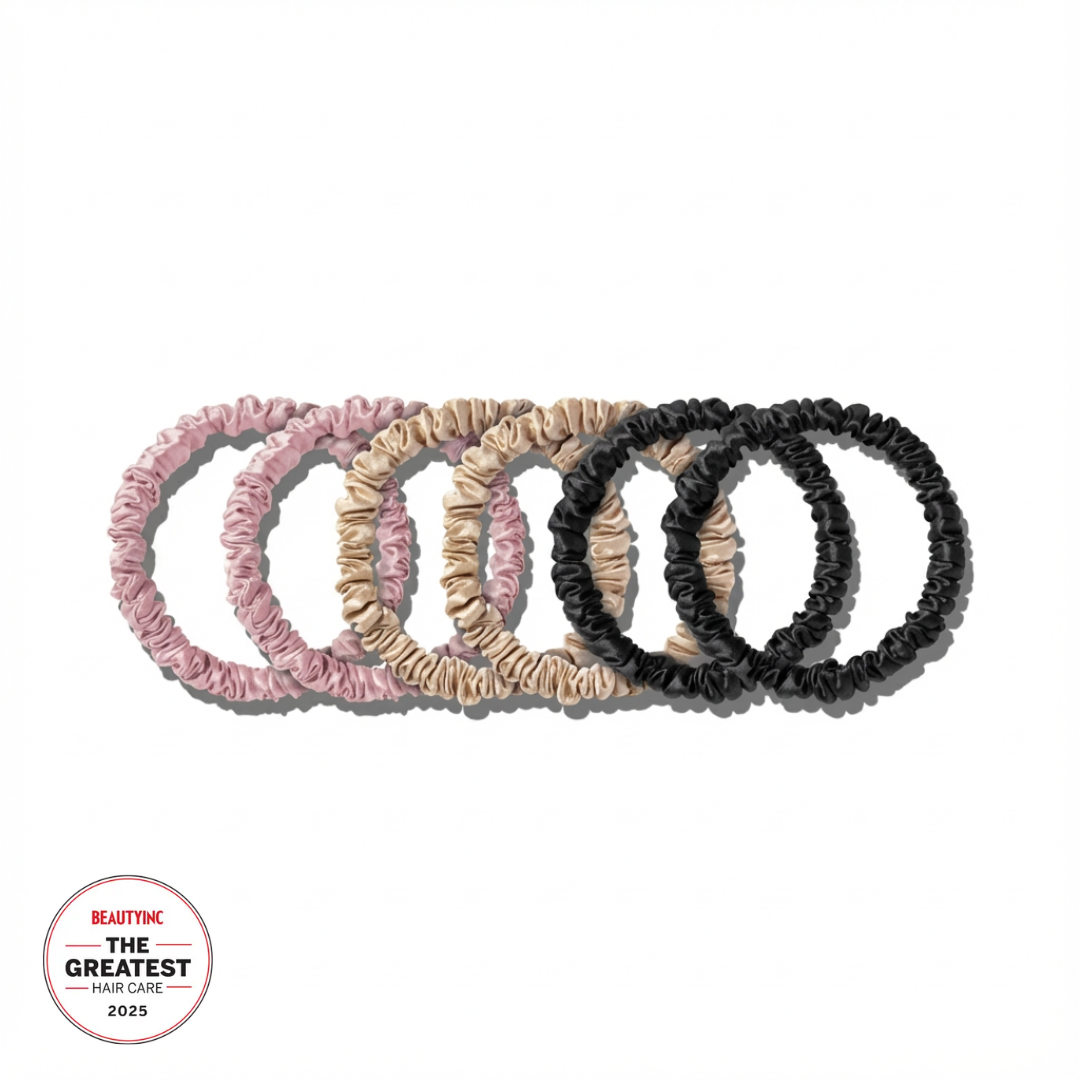 5 Chouchou en Soie Premium