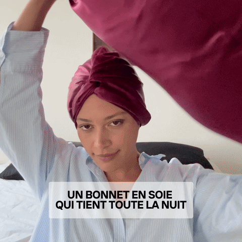 Premium Silk Bonnet - Nº45 Éternelle Nuit