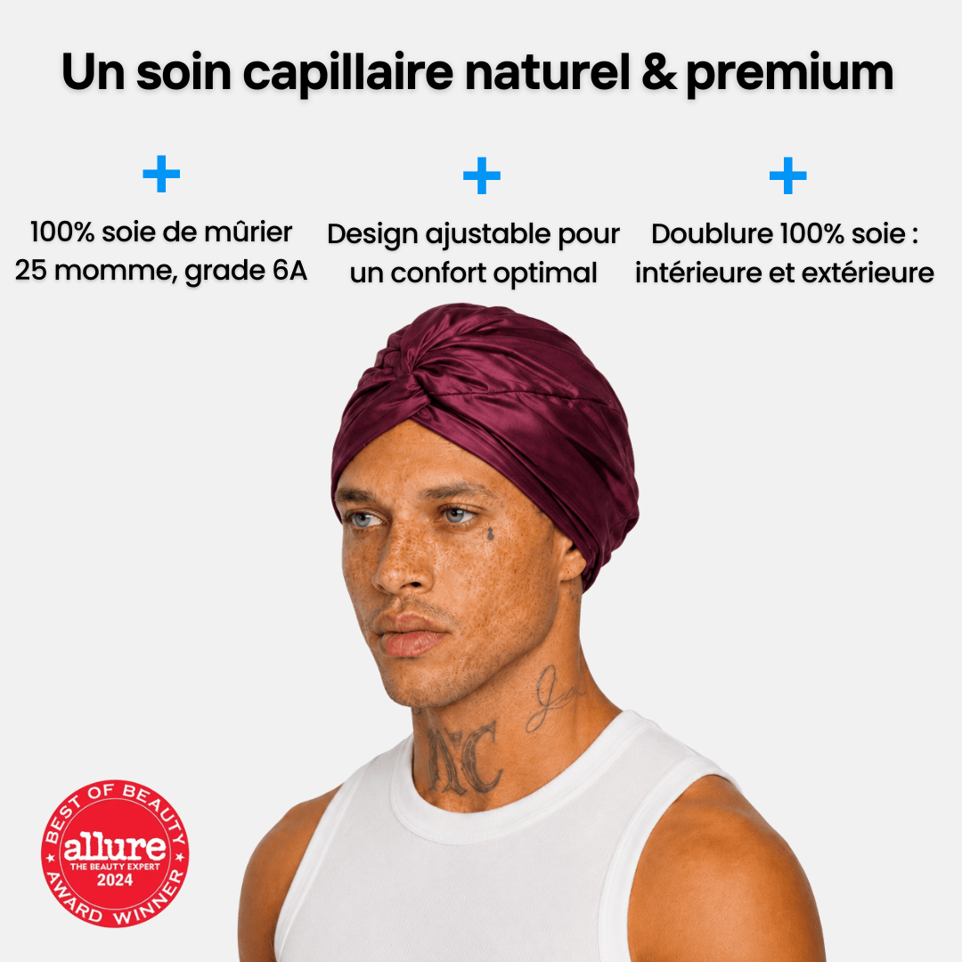 Bonnet de Nuit Homme - Nº14 Mon Amour - NUITE®