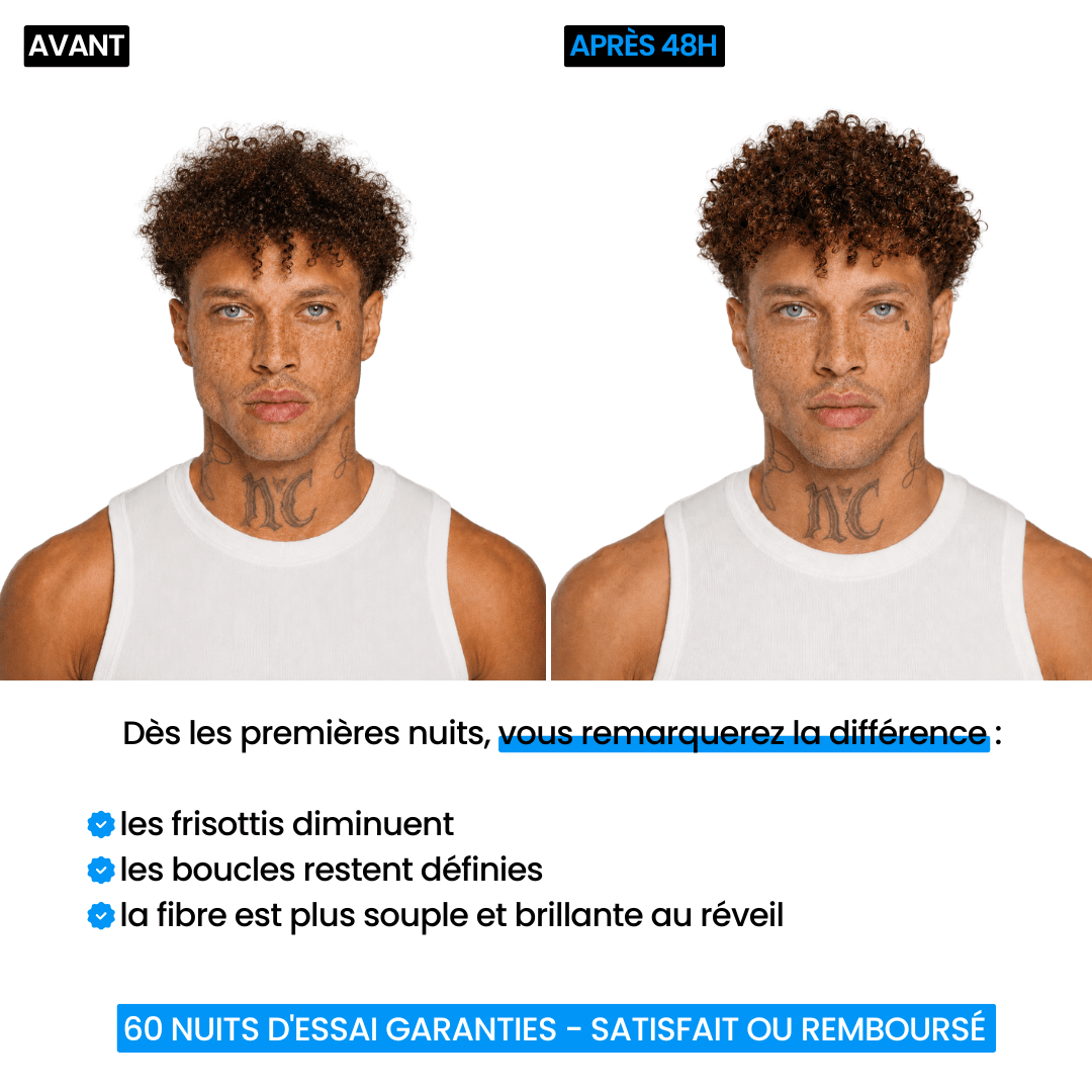 Bonnet de Nuit Homme - Nº45 Éternelle Nuit - NUITE®