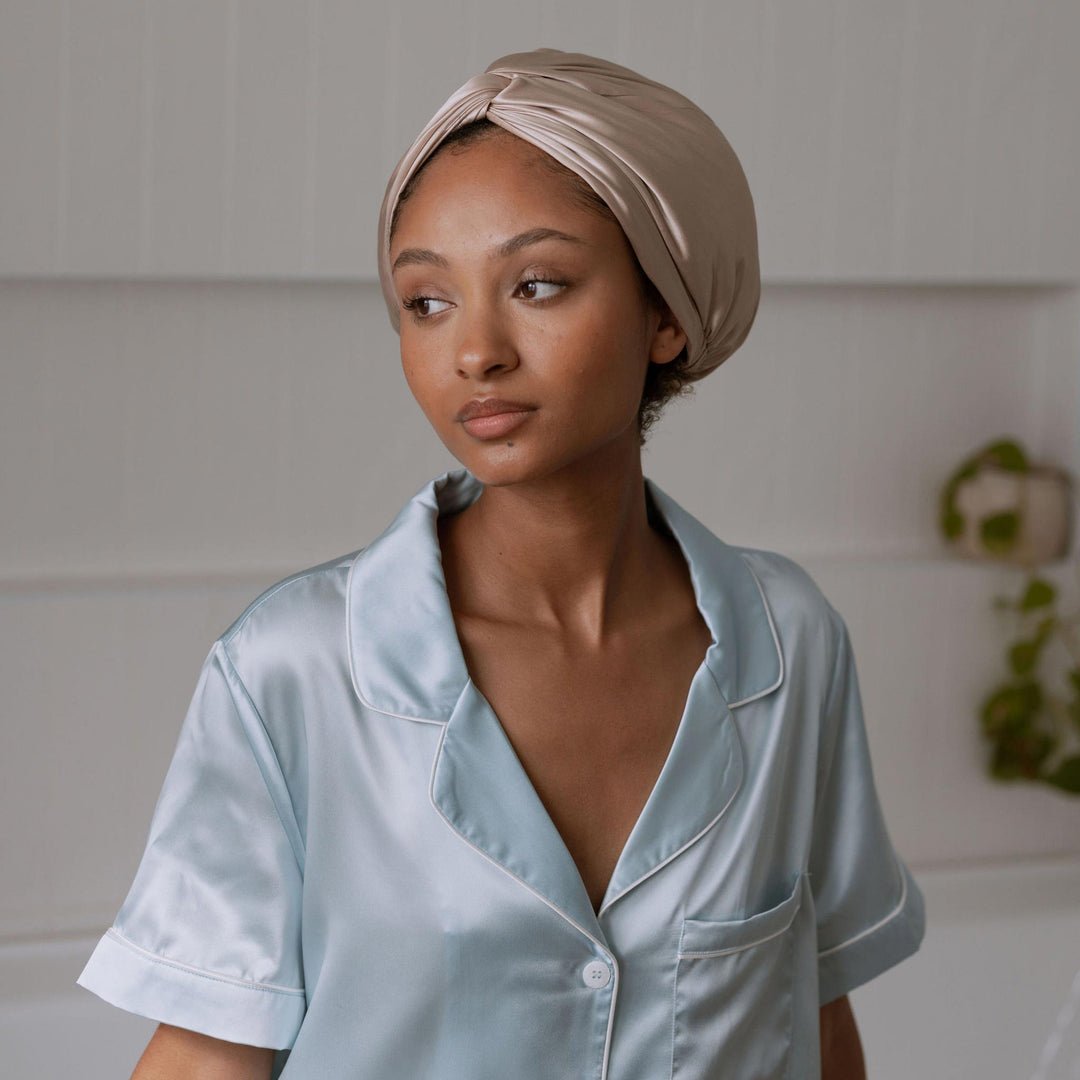 Bonnet en Soie Premium - Nº29 Joie de Vivre - NUITE®