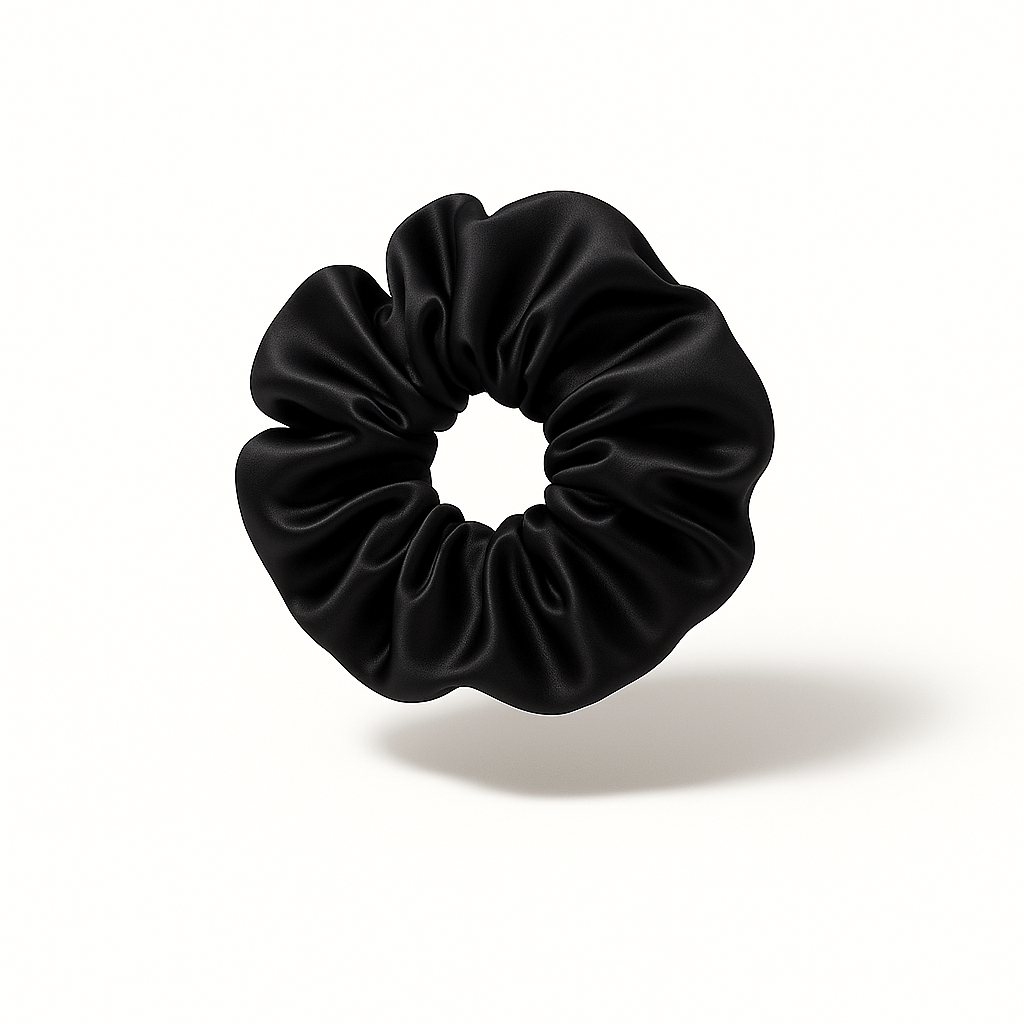 Chouchou en Soie Premium - Nº45 Éternelle Nuit - NUITE®
