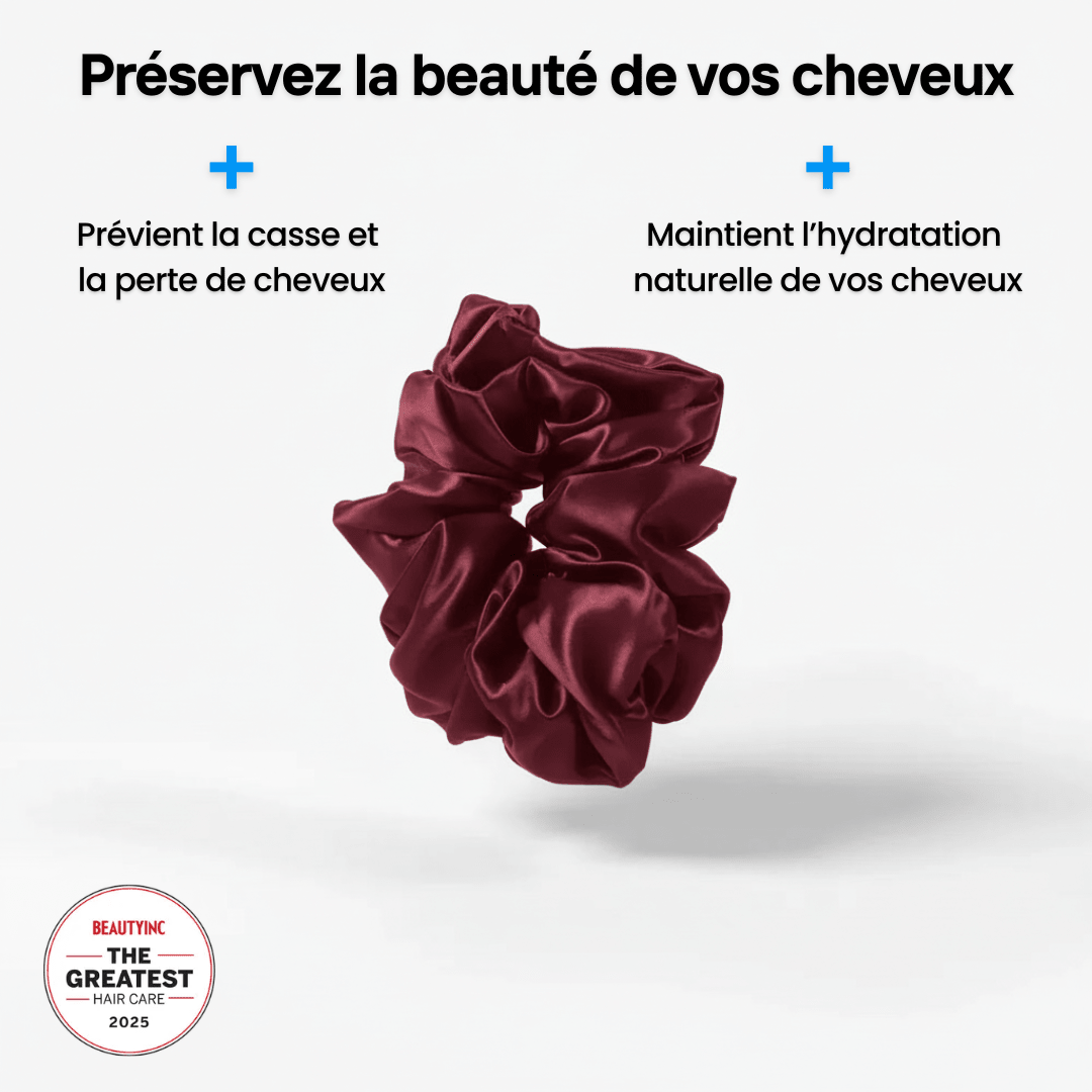 Chouchou Large en Soie Premium - Nº14 Mon Amour - NUITE®