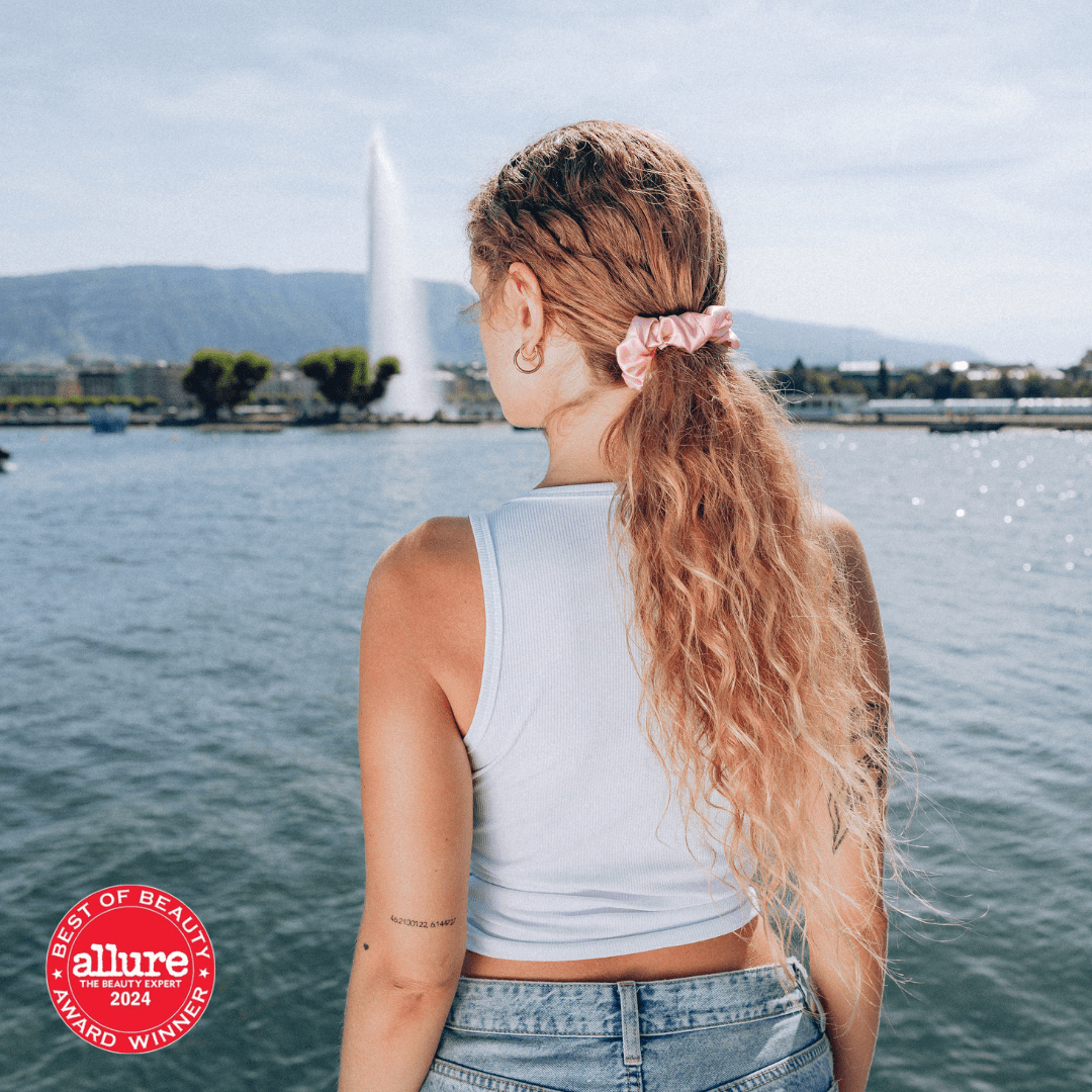 Chouchou Large en Soie Premium - Nº88 Souffle d’un Rêve - NUITE®