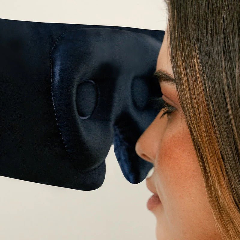Masque de Sommeil en Soie - Nº19 Ciel de Minuit - NUITE®