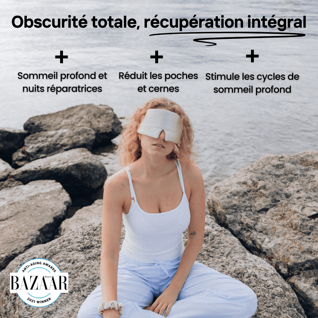 Masque de Sommeil en Soie - Nº29 Joie de Vivre - NUITE®