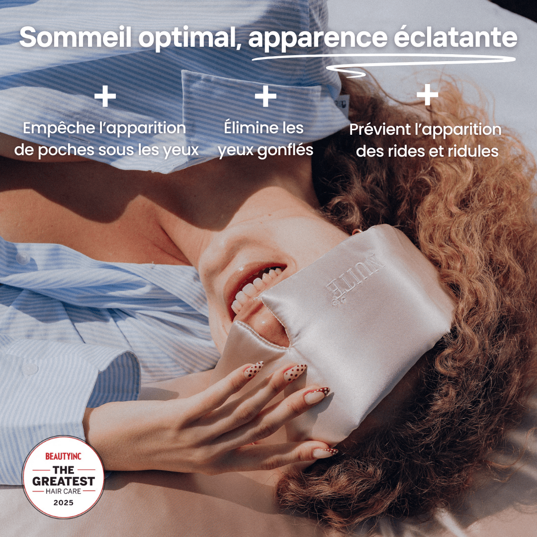 Masque de Sommeil en Soie - Nº88 Souffle d’un Rêve - NUITE®