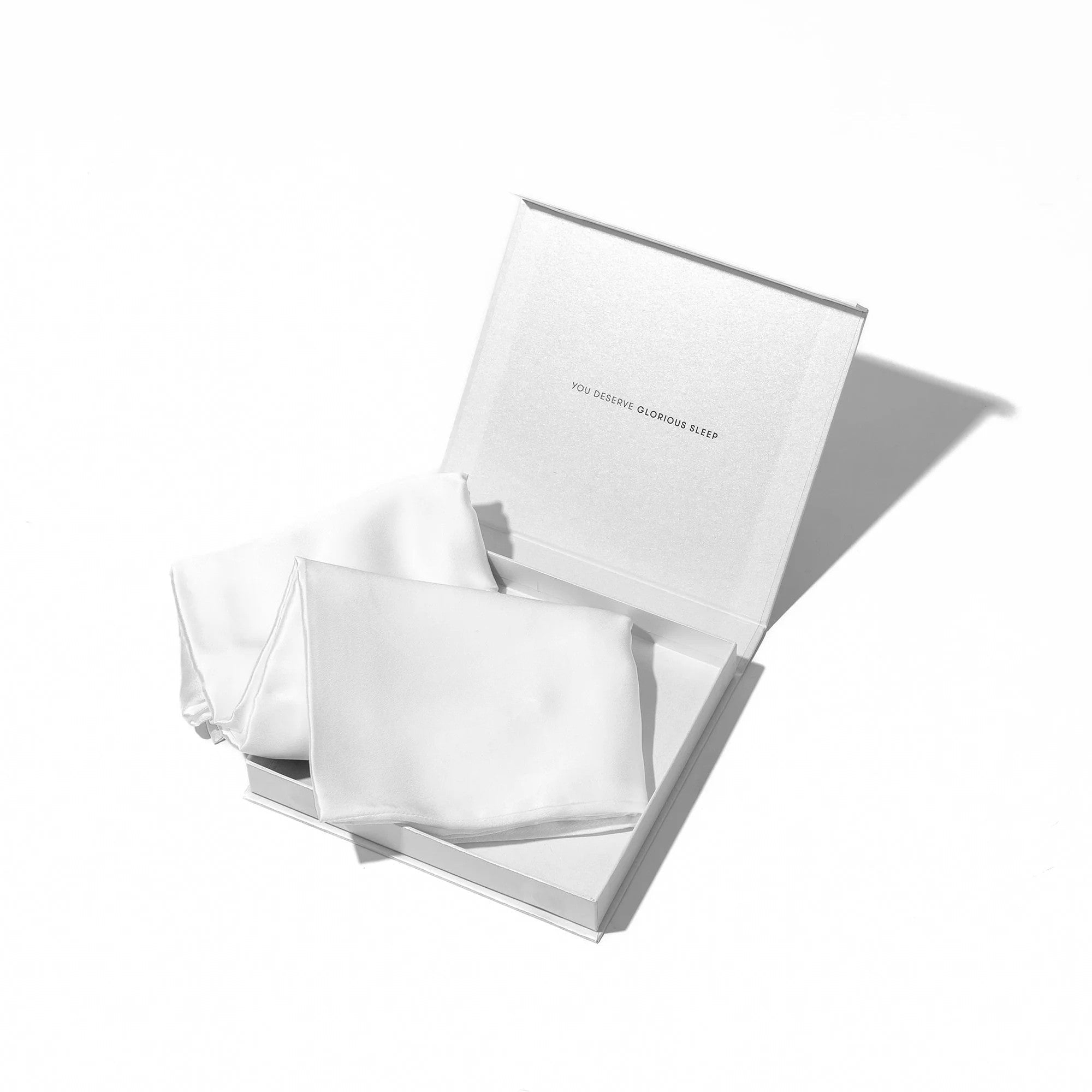 Taie d'Oreiller en Soie Premium - Nº01 Matin d’Hiver - NUITE®