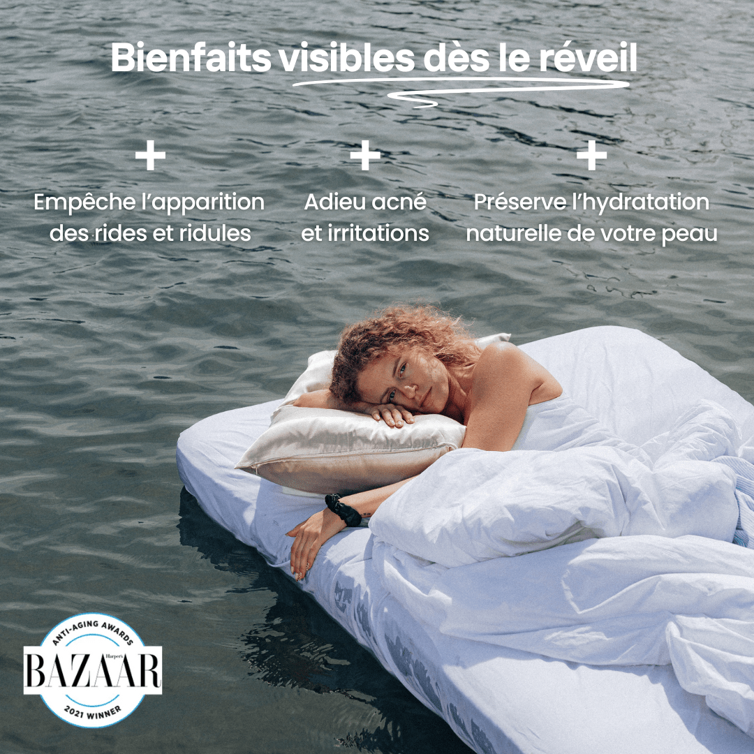 Taie d'Oreiller en Soie Premium - Nº29 Joie de Vivre - NUITE®