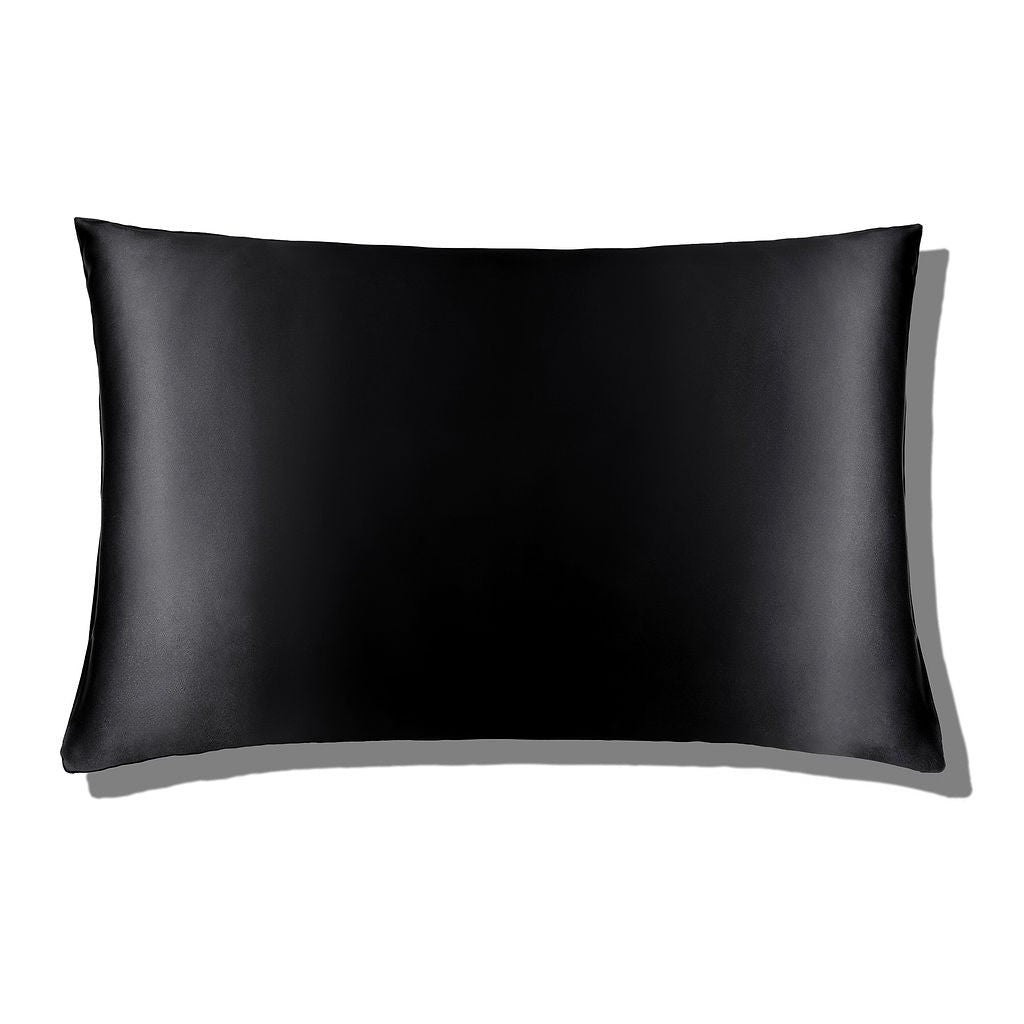 Taie d'Oreiller en Soie Premium - Nº45 Éternelle Nuit - NUITE®